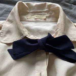 Modcloth Bowtie Blouse